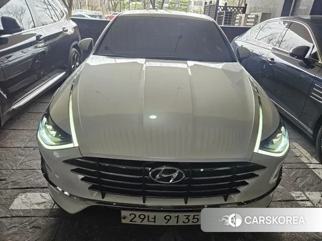 Hyundai Sonata (DN8) 2019 Белый из Кореи