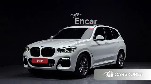 BMW X3 (G01) 2021 Белый из Кореи