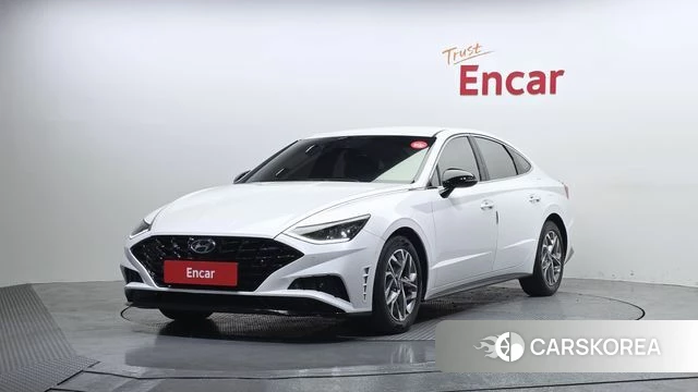 Hyundai Sonata (DN8) 2022 Белый из Кореи