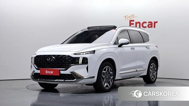 Hyundai The New Santa Fe 2022 Белый из Кореи