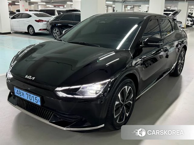 Kia EV6 2022 Черный из Кореи