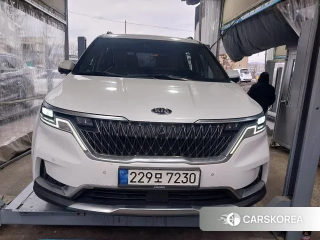 Kia Carnival 4th generation 2021 Белый из Кореи