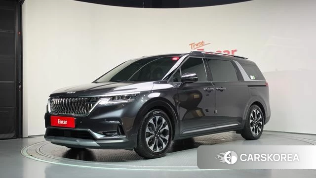 Kia Carnival 4th generation 2021 Серый из Кореи