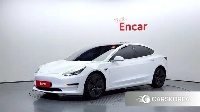 Tesla Model 3 2020 Белый из Кореи