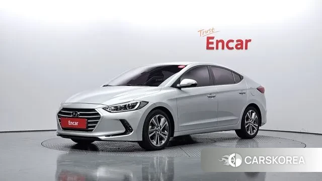 Hyundai Avante AD 2018 Серебряный из Кореи