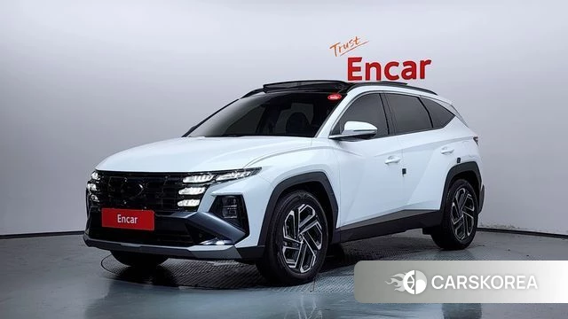 Hyundai The New Tucson Hybrid (NX4) 2024 Белый из Кореи