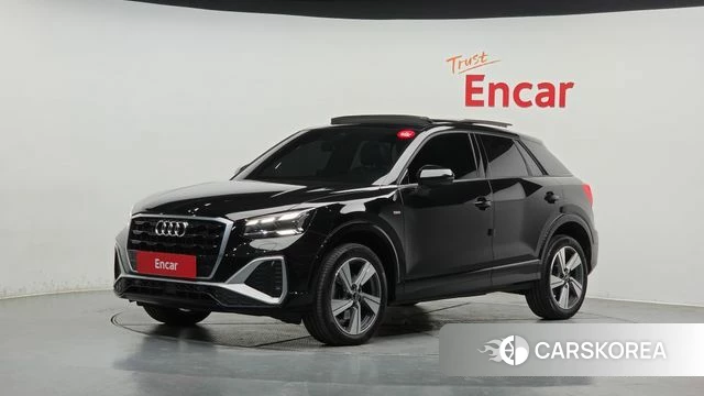 Audi Q2 2023 Черный из Кореи