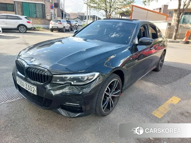 BMW 3 Series (G20) 2021 Черный из Кореи