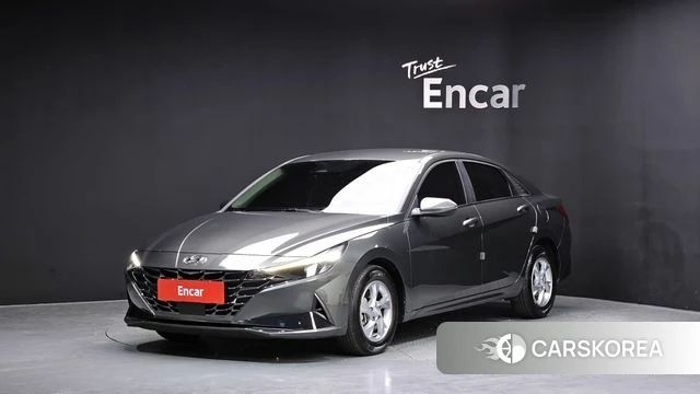 Hyundai Avante (CN7) 2022 Серый из Кореи