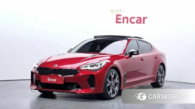 Kia Stinger 2020 Красный из Кореи