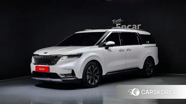 Kia Carnival 4th generation 2021 Белый из Кореи