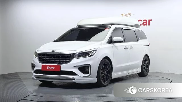 Kia The New Carnival 2019 Белый из Кореи