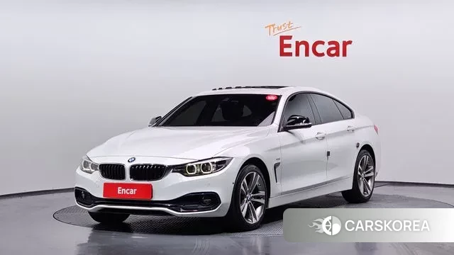 BMW 4 Series (F32) 2018 Белый из Кореи