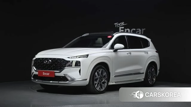 Hyundai The New Santa Fe 2021 Белый из Кореи