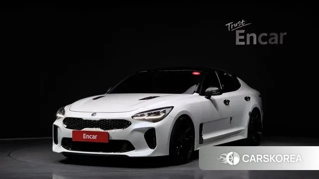 Kia Stinger 2018 Белый из Кореи