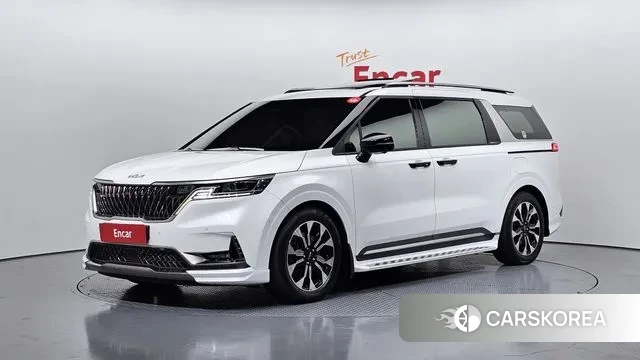 Kia Carnival 4th generation 2022 Белый из Кореи