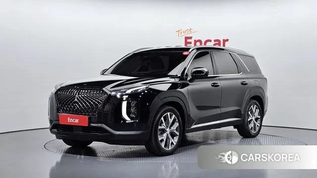 Hyundai Palisade 2021 Черный из Кореи
