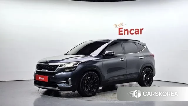 Kia Seltos 2019 Серый из Кореи