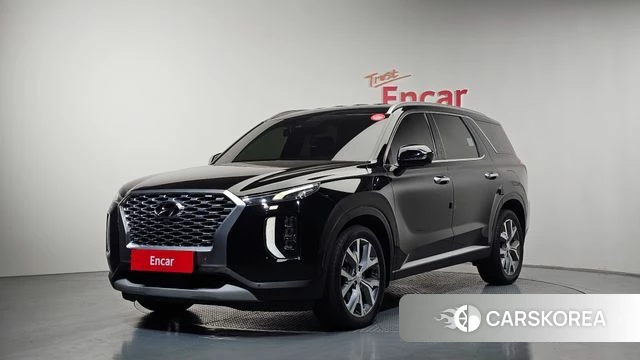 Hyundai Palisade 2021 Черный из Кореи