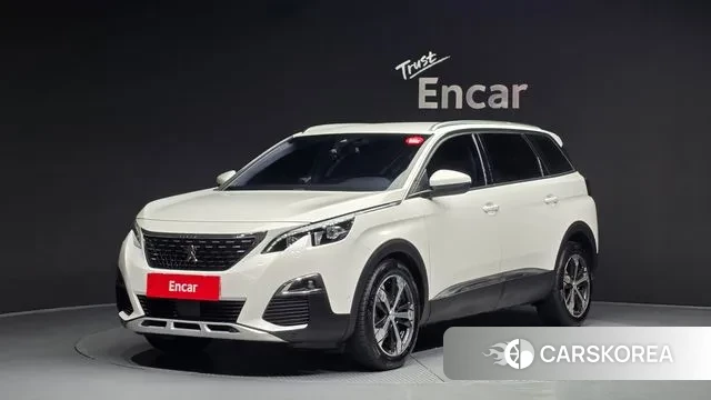 Peugeot 5008 second generation 2018 Белый из Кореи
