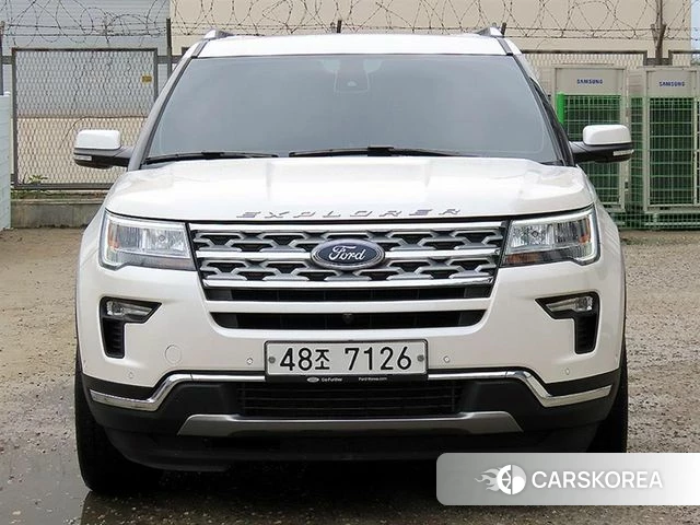 Ford Explorer 2019 Белый из Кореи