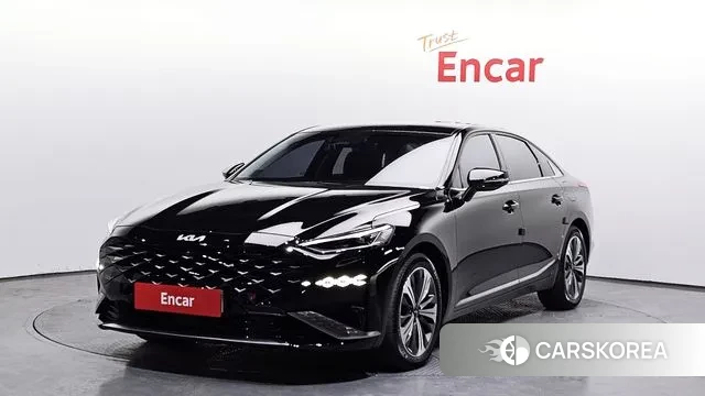 Kia K8 Hybrid 2021 Черный из Кореи