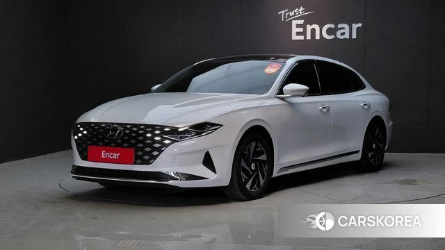 Hyundai The New Grandeur IG Hybrid 2022 Белый из Кореи