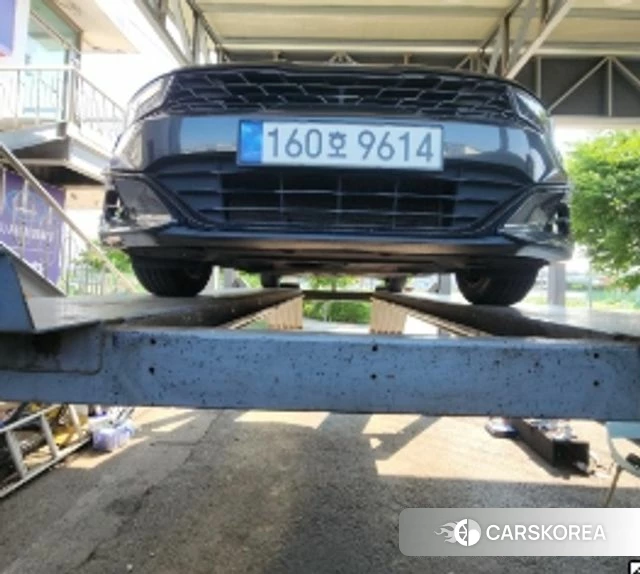 Kia K5 3rd generation 2021 Серый из Кореи