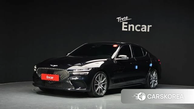 Genesis The New G70 2022 Черный из Кореи