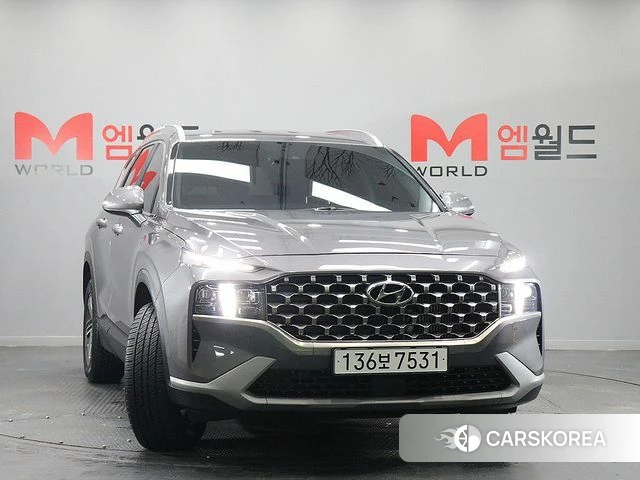 Hyundai The New Santa Fe 2023 Серый из Кореи