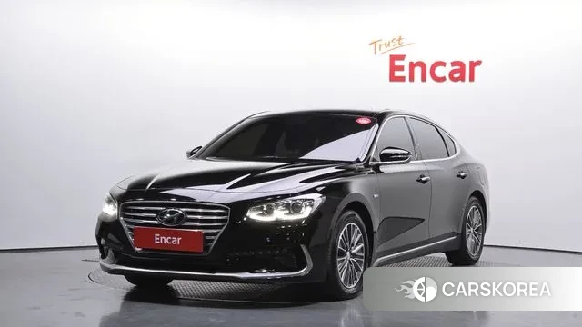 Hyundai Grandeur IG Hybrid 2018 Черный из Кореи