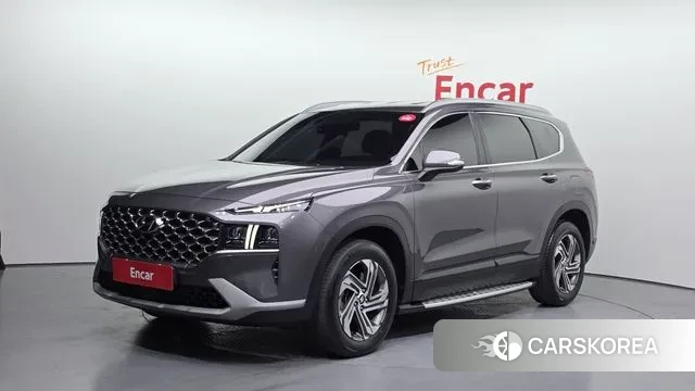 Hyundai The New Santa Fe 2021 Серый из Кореи