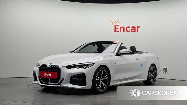BMW 4 Series (G22) 2021 Белый из Кореи