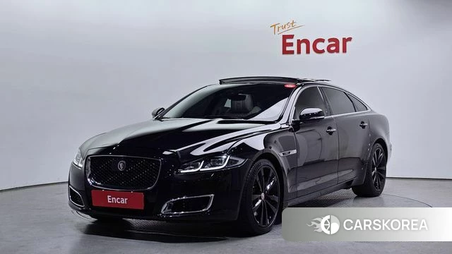 Jaguar All New XJ 2018 Черный из Кореи