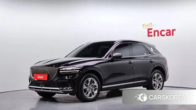 Genesis GV70 2022 Черный из Кореи