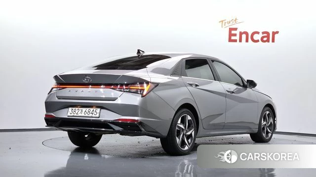Hyundai Avante (CN7) 2021 Серый из Кореи