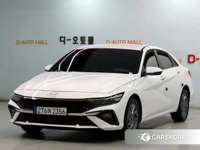 Hyundai The New Avante (CN7) 2025 Белый из Кореи
