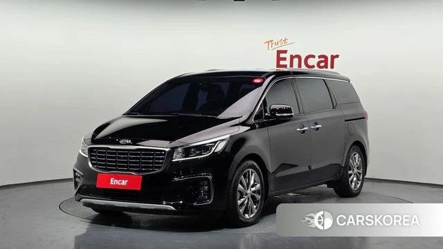 Kia The New Carnival 2019 Черный из Кореи