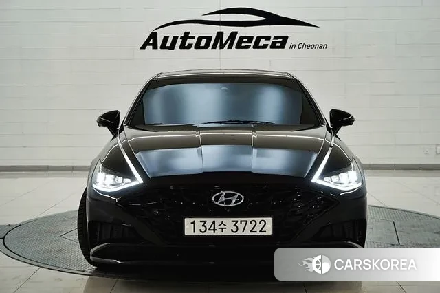 Hyundai Sonata (DN8) 2023 Черный из Кореи