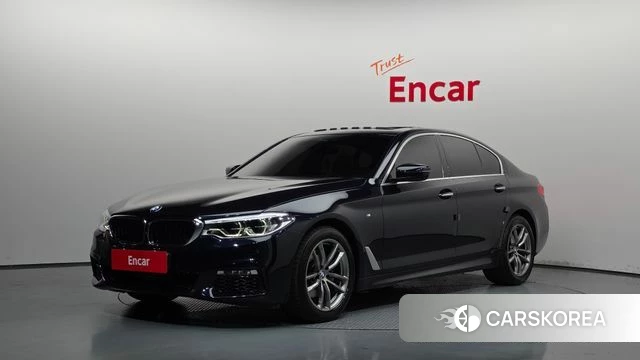 BMW 5 Series (G30) 2018 Черный из Кореи
