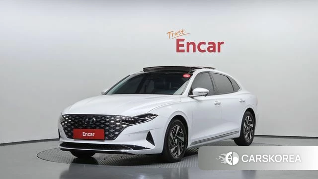 Hyundai The New Grandeur IG Hybrid 2022 Белый из Кореи