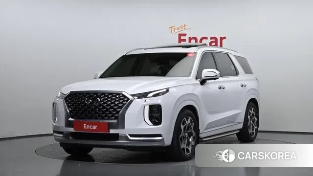 Hyundai Palisade 2021 Белый из Кореи