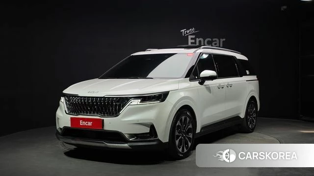 Kia Carnival 4th generation 2023 Белый из Кореи