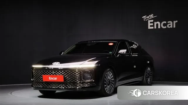 Hyundai Grandeur Hybrid (GN7) 2023 Черный из Кореи