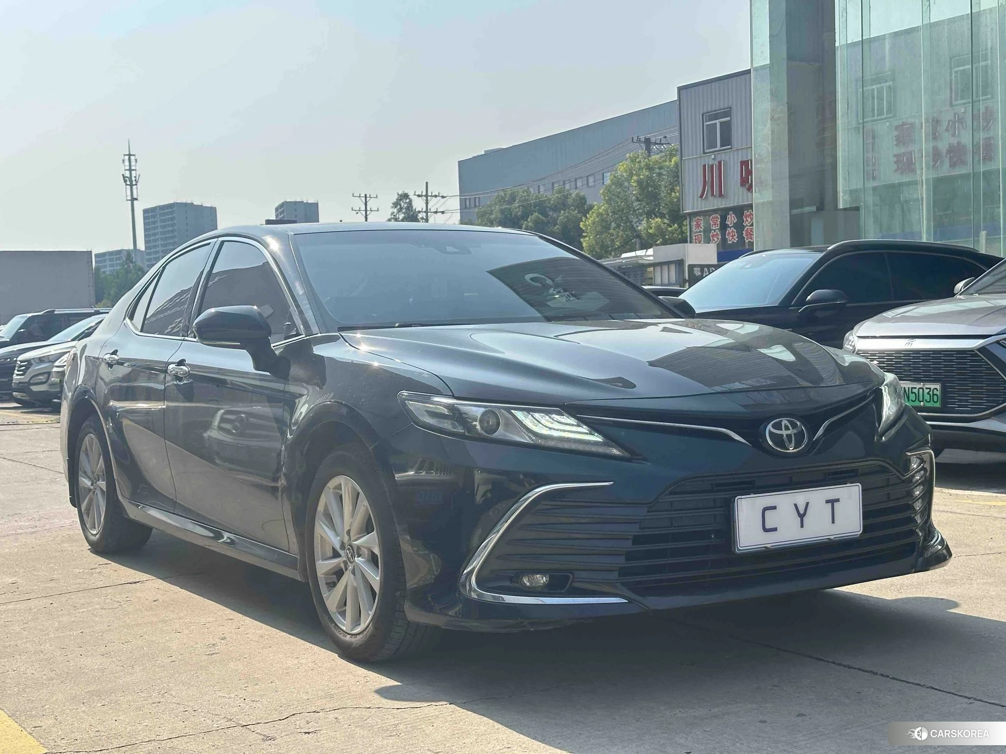 Toyota Camry 2021 Черный из Китая