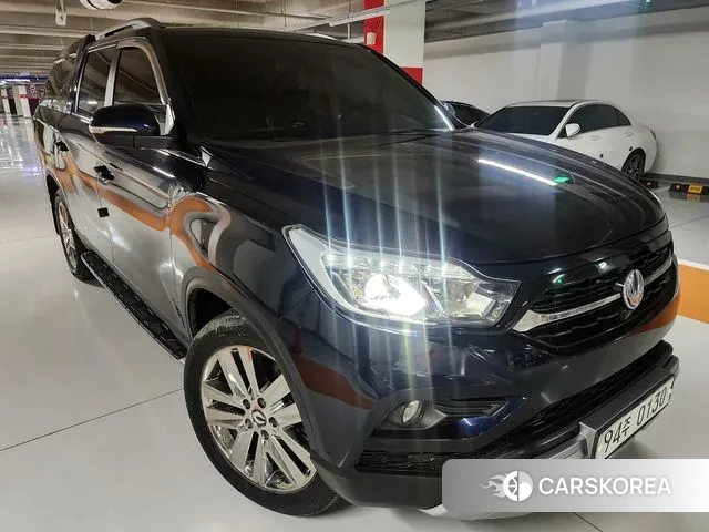 Ssangyong Rexton Sports 2018 Синий из Кореи