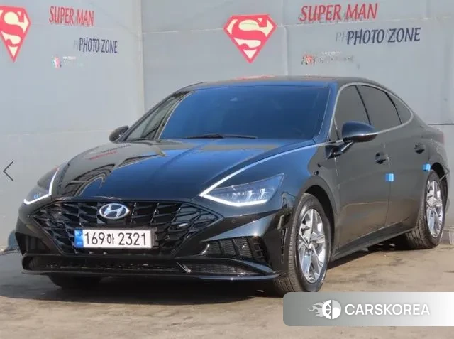 Hyundai Sonata (DN8) 2022 Черный из Кореи
