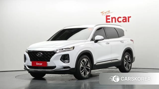 Hyundai Santa Fe TM 2018 Белый из Кореи