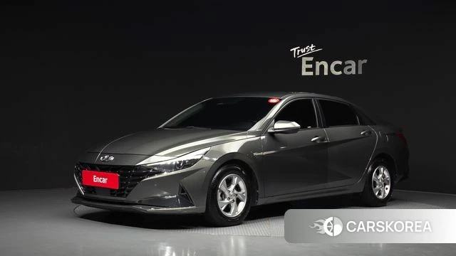Hyundai Avante (CN7) 2021 Серый из Кореи