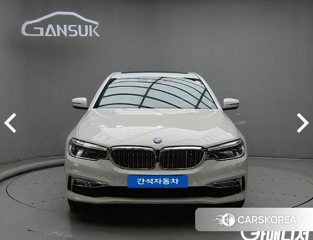 BMW 5 Series (G30) 2018 Белый из Кореи